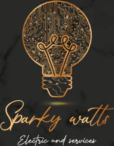 sparky watts Logo Black